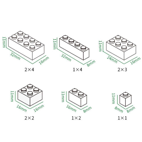Building Blocks for Kids || LOQI1408 LOGO 450PCS BLOCKS