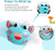 Plastic Crawling Crab & Cray Fish Friction Powered Press & Go Toys for Babies, Cute Cartoon Crawling Vehicle for Kids  || LOHY758/759 PRESS&GO CRAYFISH & CRAB | 1PC ASSORTED