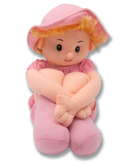 Cute Julie Girl Doll - Stuffed Soft Plush Toy Girl Sitting (70 cm)