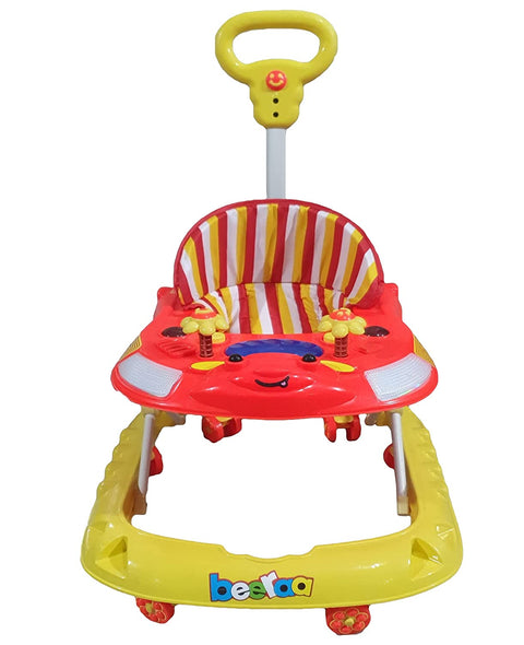 Baby Walker With Height Adjustable And Parental Handle With Lights And Music Beera Walker