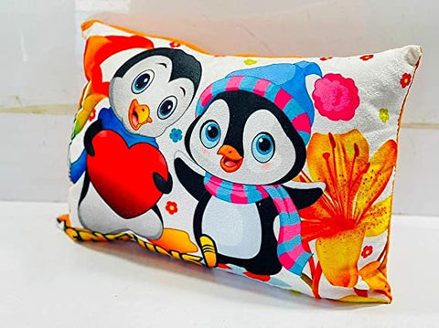 Velvet Cartoon Toddler, Girl, Kids, Boys, Baby Pillow, 13 x 19 Inch, |  TD0066	SRNO.56 BABY PILLOW 19*13 CARTUN