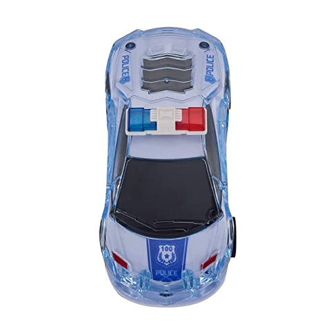 Police Car with Lights, Friction, Music and Siren Sound || LORS1398 LIGHT&MUSIC F/R POLICE CAR