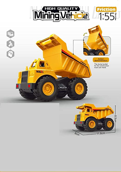 Dumper Truck Construction Vehicles for Kids Pretend Play Toy || LO8843 - FRI HEAVY POWER DUMPER