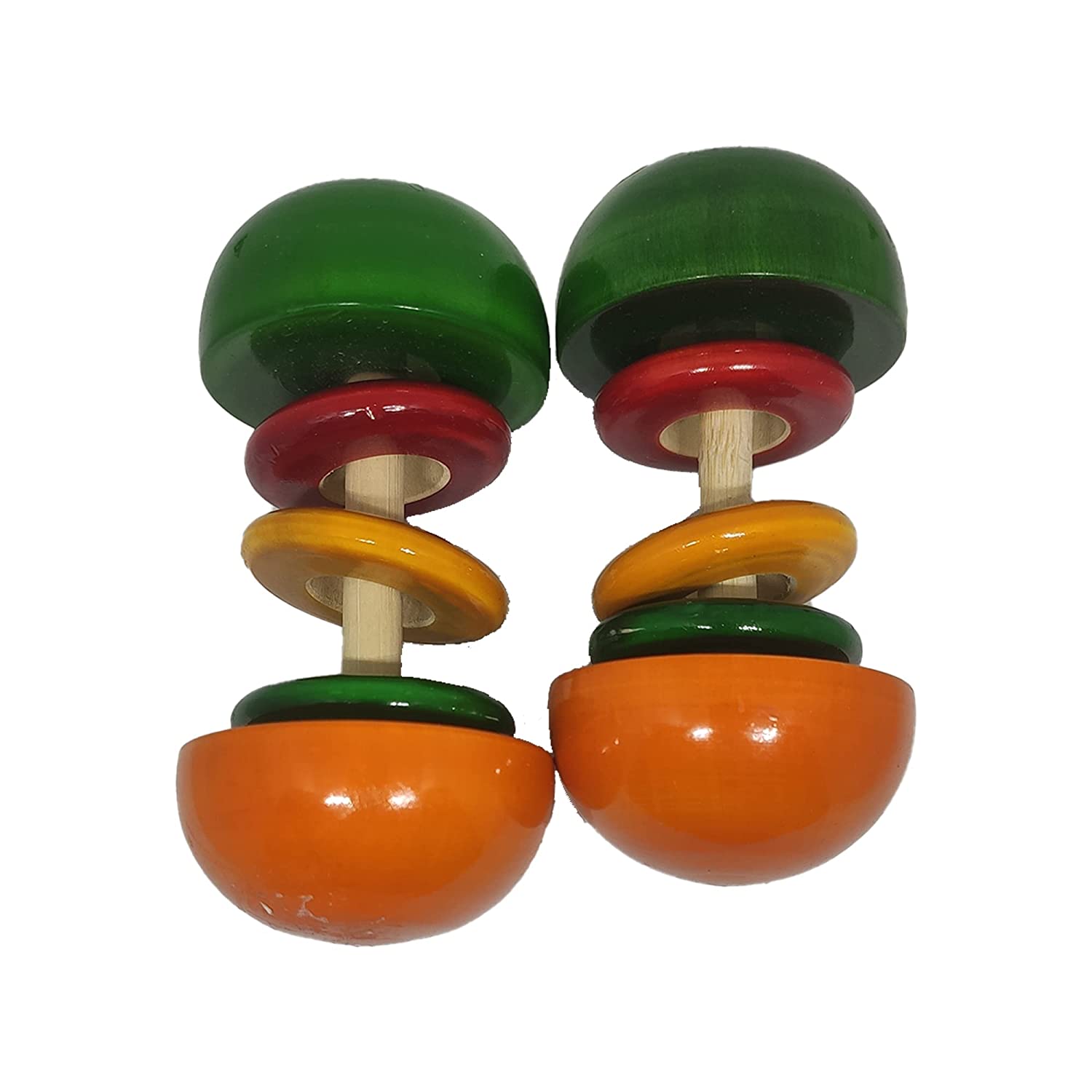 Non Toxic Colourful Rattle (Multi Colour) | WDT100-10 ( pack of 1 ...