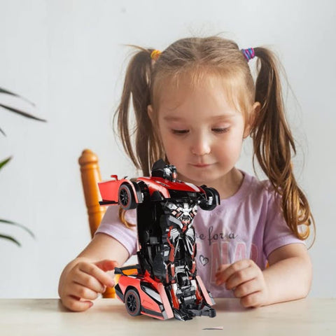Steering Remote Robot car for Boys Age 3+ Years, Speed Racing Robot car I Pack of 1 I Assorted Colour and Models  | LO999-2 AUTOBOTS
