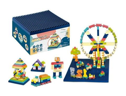 Mini Base Plate Board for Building Blocks Bricks | DIY JUNIOR BUILDERS BLOCK