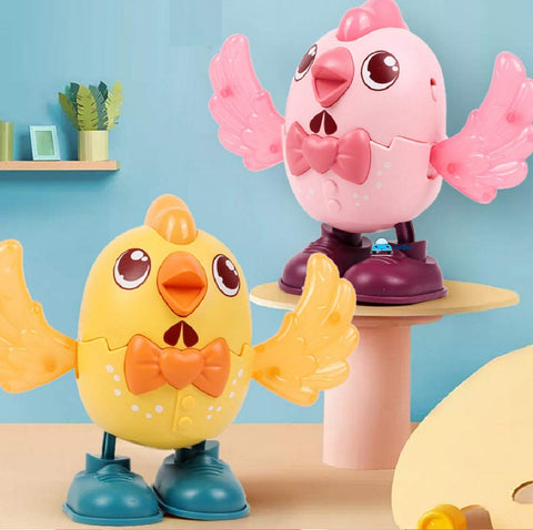 Dancing Hen Toy for Kids-Musical Toddler Toy with Light & Sound Toy for Babies- Kids Early Learning Toy for Kids-Multicolor-1 Unit | LO9909 SWING CHICKEN