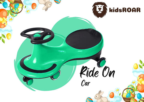 Megica Swing Car For Kids | With Music And Light