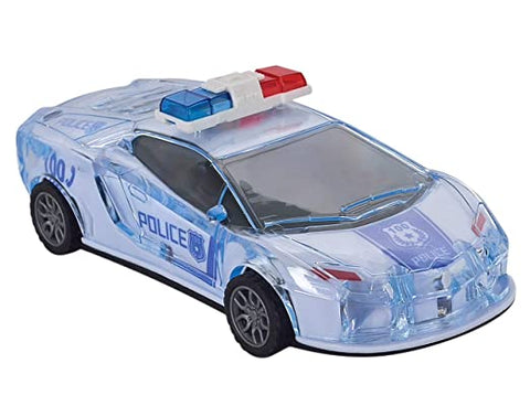 Police Car with Lights, Friction, Music and Siren Sound || LORS1398 LIGHT&MUSIC F/R POLICE CAR
