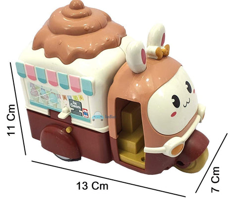 Ice Cream Cart Tricycle Auto Toy | LOHY785 F/R JUMPING TOY CAR