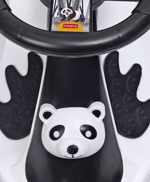 Baby Panda Swing Car For Kids | With Light And Music