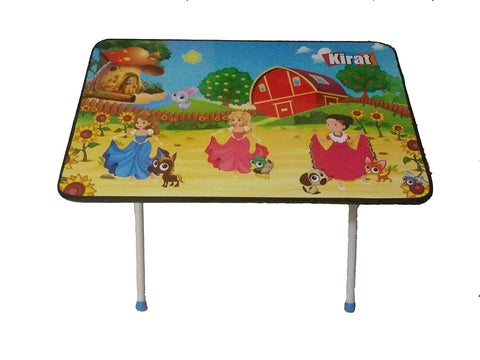 Kids Metal Study Table And Chair Set | INT351 KIRAT BABY TABLE CHAIR SET KIDS