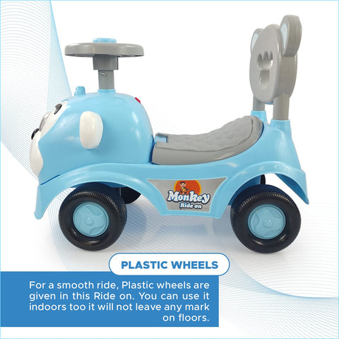 Monkey Ride On For Kids | With Light And Music