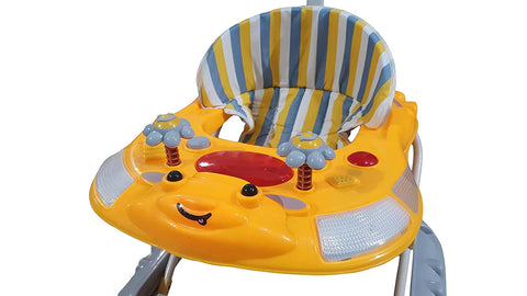 Baby Walker With Height Adjustable And Parental Handle With Lights And Music Beera Walker