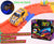 GAMING Magic Race Car With 220 Bend Flex And Glow Tracks,Plastic Magic 11 Feet Long Flexible Tracks Car Play Set For Kids (Multicolour) | INT457GLOW TRACK 220P THE CAR KIPA