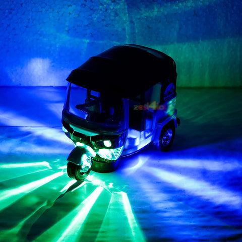 Auto Rickshaw Toy  Musical LED Light Auto | B/O AUTO RIKSHAW