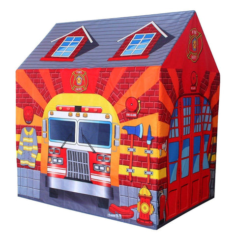 Fire Station theme theme tent house Play Tent for Kids, Pretend Playhouse - BMulticolor | NX11-FS	FIRE STATION TENT