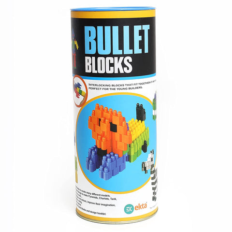Educational Learning & Creativity Bullet Blocks | INT256 BULLET BLOCKS CANISTER 150P EK-004