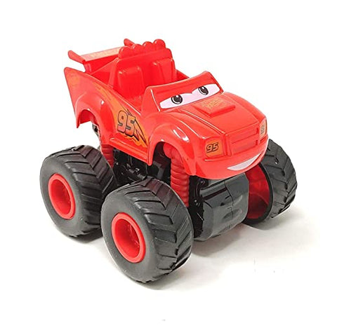 McQueen Monster Truck Car Toy Friction Powered 4x4 || LO2016-10	MECQUIN CAR 9PCS BOX