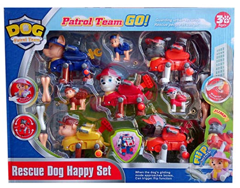 360 Degree Flip Jump Paw Patrol Toys-Set of 5 || LORG0703 PAW PATROL