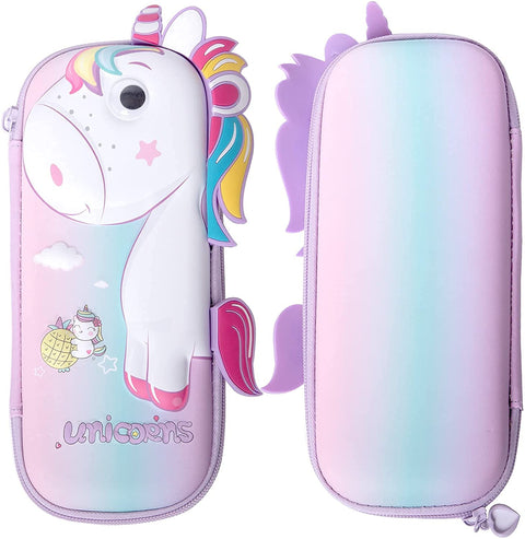 3D Unicorn Pencil Case for Girls and Boys | LO6763