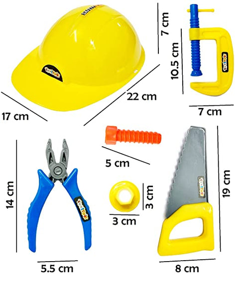 Mechanics Helmet Tools Kit Toys | LOY3070	TOOLS SET