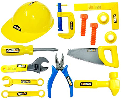 Mechanics Helmet Tools Kit Toys | LOY3070	TOOLS SET