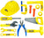 Mechanics Helmet Tools Kit Toys | LOY3070TOOLS SET