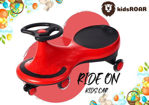 Megica Swing Car For Kids | With Music And Light