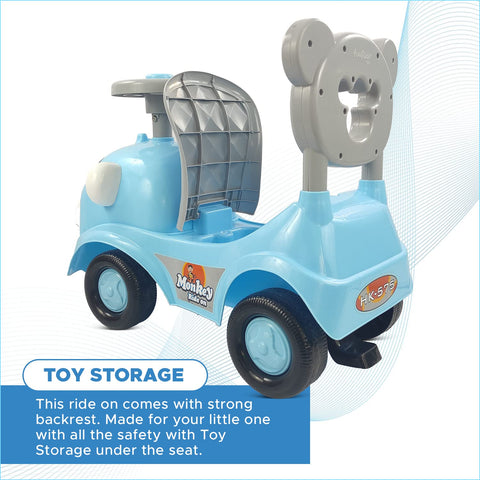 Monkey Ride On For Kids | With Light And Music