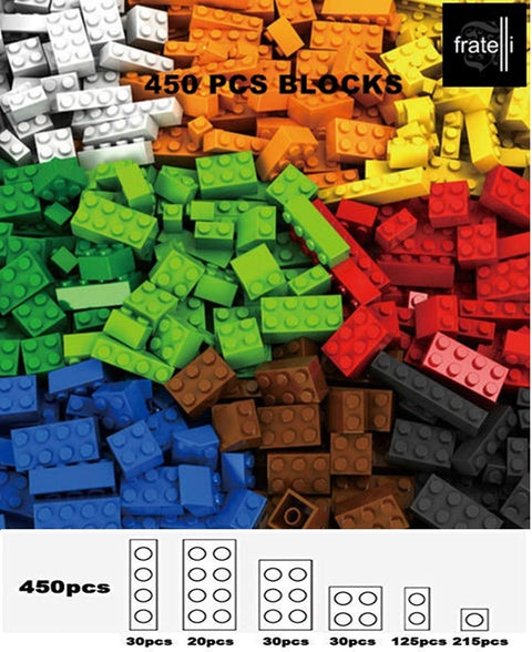 Building Blocks for Kids || LOQI1408 LOGO 450PCS BLOCKS