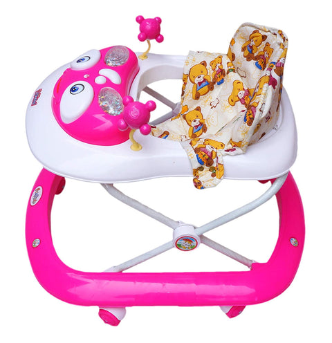 Musical Baby Walker - Crystal Activity Walkers for Kids with Music, Light and Adjustable Height