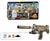 Theme Gun Toys with Assault Rifle, 4X Design Scope, Water and Soft Foam Bullets Role Play Game for Kids | INT464PUB-G BATTLE FIELD