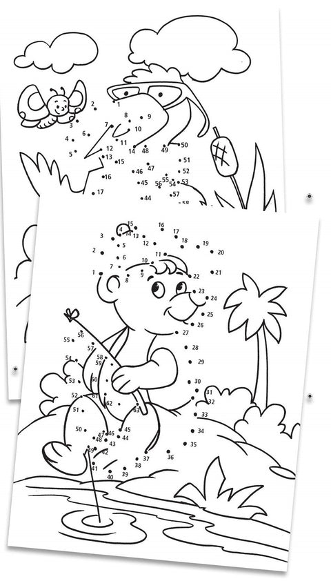 Dot To Dot - 3 (My Big Activity Book) |  INT395 DOT TO DOT 3