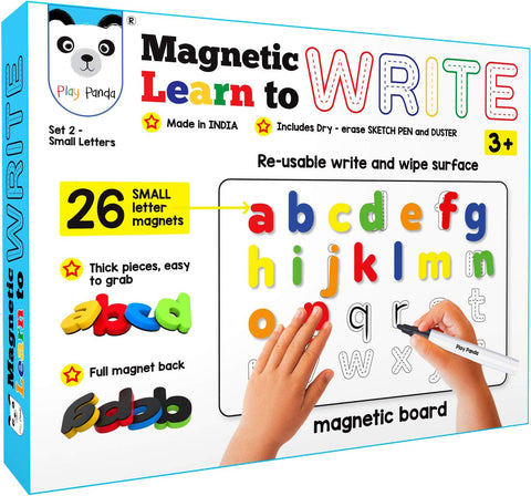 Magnetic Learn to Write Numbers - Includes Write and Wipe Magnetic Board, 30 Number| LONMAGLTW