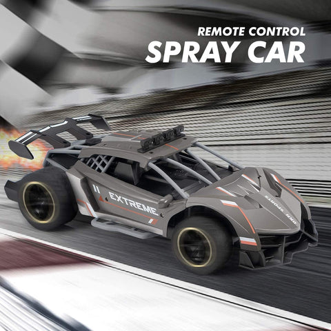 Remote Control Car With Mist Smoke Spray Function & Lights