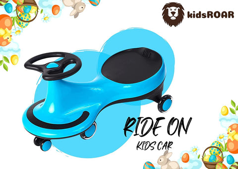 Megica Swing Car For Kids | With Music And Light