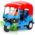 Auto Rickshaw Toy  Musical LED Light Auto | B/O AUTO RIKSHAW