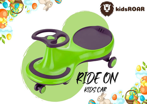 Megica Swing Car For Kids | With Music And Light