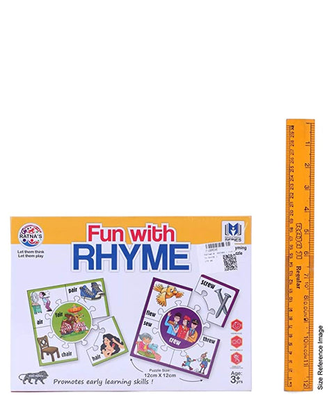 Educational Fun with Rhyme Jigsaw for Kids ||  RH001 RHYME FUN