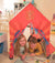 Fire Station theme theme tent house Play Tent for Kids, Pretend Playhouse - BMulticolor | NX11-FSFIRE STATION TENT