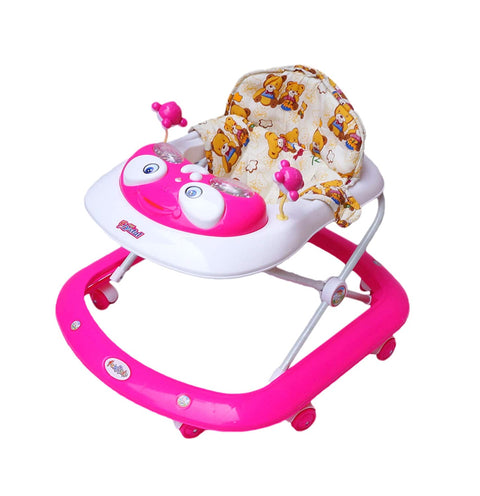 Musical Baby Walker - Crystal Activity Walkers for Kids with Music, Light and Adjustable Height