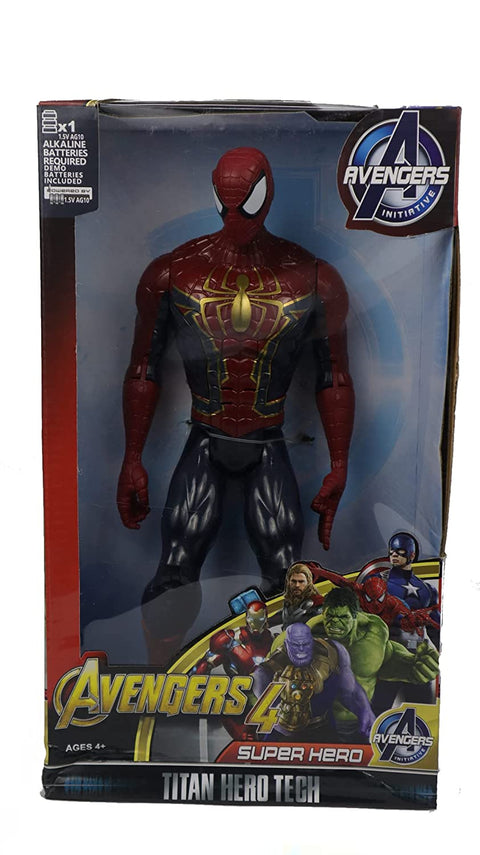Superhero 12 inch Action Figure with led Light Sound Effect 30Cm Avengers Toy for Kids | LORG0709 AVENGERS 6 MODEL