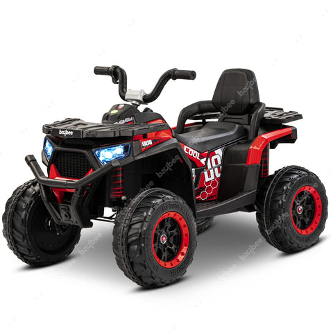 Electric Beach Cruiser ATV Bike For Kids | 4x4 Wheel Drive | 12V Aventura Bike
