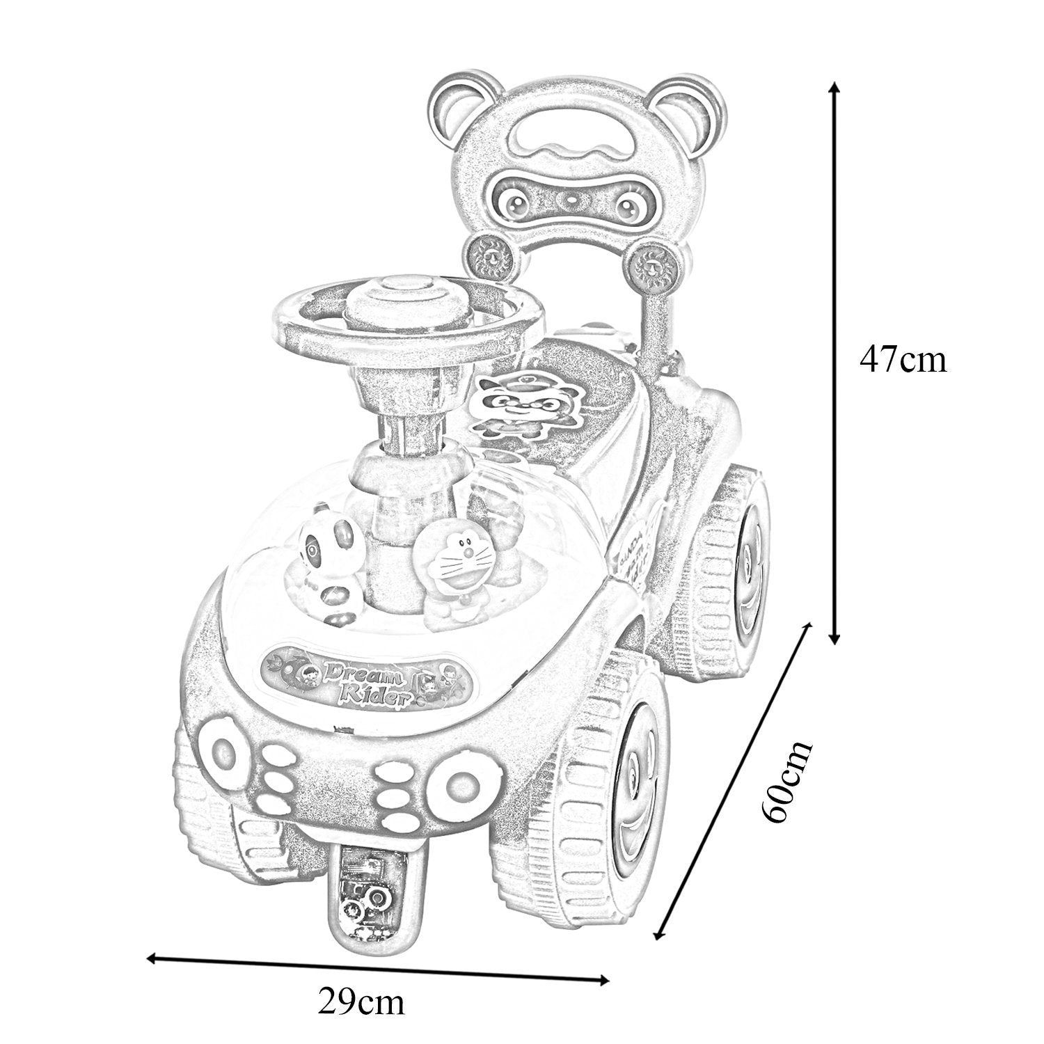 Panda Dream Rider For Kids– KidsROAR