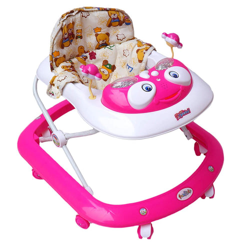 Musical Baby Walker - Crystal Activity Walkers for Kids with Music, Light and Adjustable Height