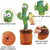 Dancing Cactus Talking Plush Toy with Singing & Recording Function - Repeat What You Say - Rechargeable Cable | LOL008DANCING CACTUS