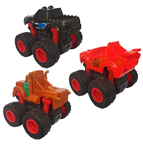 McQueen Monster Truck Car Toy Friction Powered 4x4 || LO2016-10	MECQUIN CAR 9PCS BOX