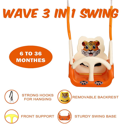 Imported Quality 4 Stages Adjustable Baby Musical Swing  | 105SWING