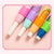 Eraser for Pencil Writing Portable Pen | LOYJ1666 CARROT PEN ERASER